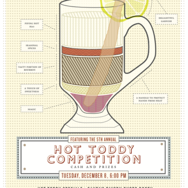 The Golden Bear presents Santa's Tavern, featuring the 5th annual Hot Toddy Competition. Tuesday, December 8th at 6 pm. Cash and prizes. Cover is $5 or can of food – donations go to Sacramento Food Bank & Family Services. Hot Toddy Specials. Santa's Tavern Photo Booth. Merry Melodies by DJ Crook.